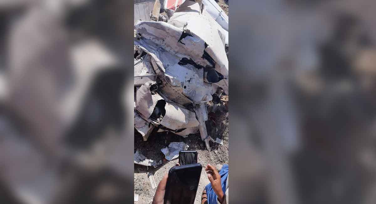 Telangana: Pilot and trainee pilot die in chopper crash