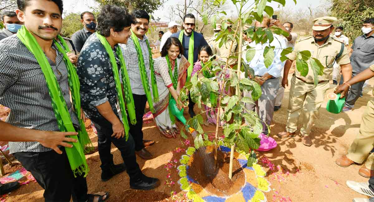 Akkineni Nagarjuna adopts 1,000 acre forest block