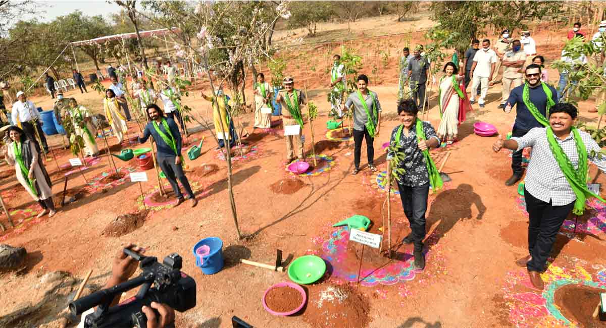 Akkineni Nagarjuna adopts 1,000 acre forest block