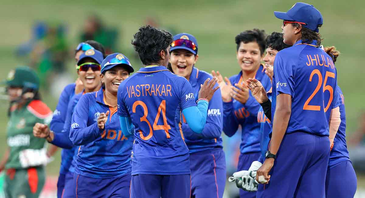 Women’s World Cup: Bhatia, Rana power India to 110-run win over Bangladesh