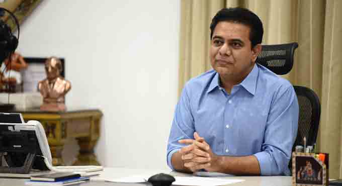 No TV for six months, study hard, KTR tells youngsters