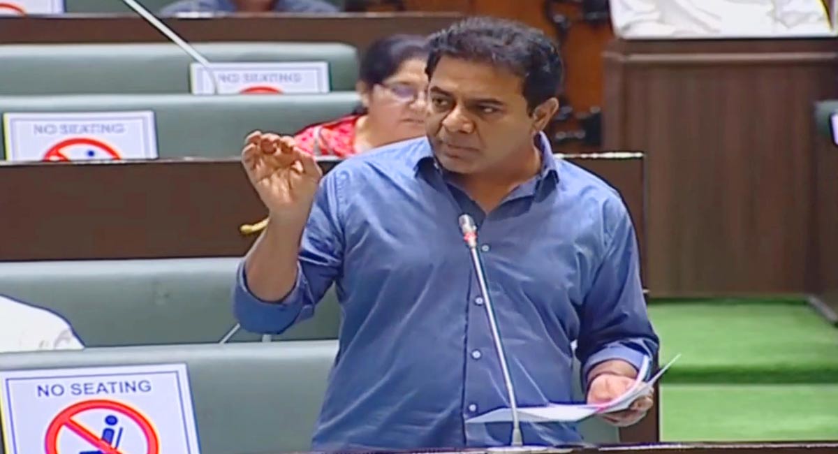 KTR threatens to stop power and water supply to defence areas if LMA continues to inconvenience people