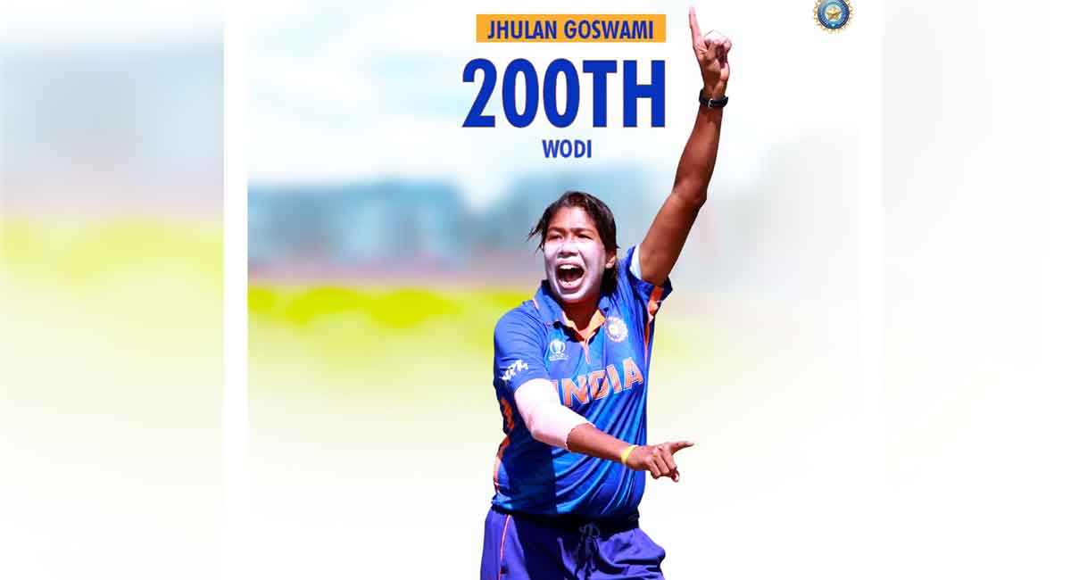 Jhulan Goswami becomes second women cricketer to play 200 ODIs