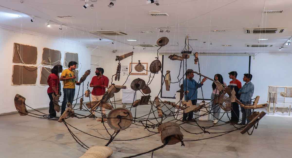 Hyderabad: Villages come alive through art