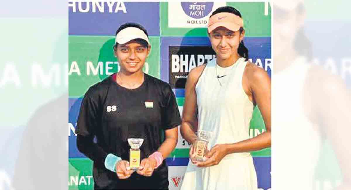 Rashmikaa-Sathwika pair emerges runner-up at Women’s ITF $15k tournament
