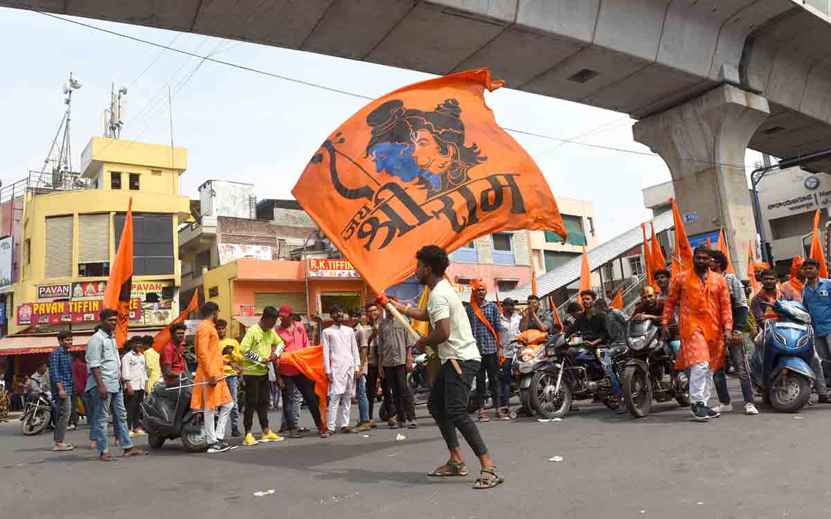 Hanuman Jayanti Shobha Yatra begins in Hyderabad