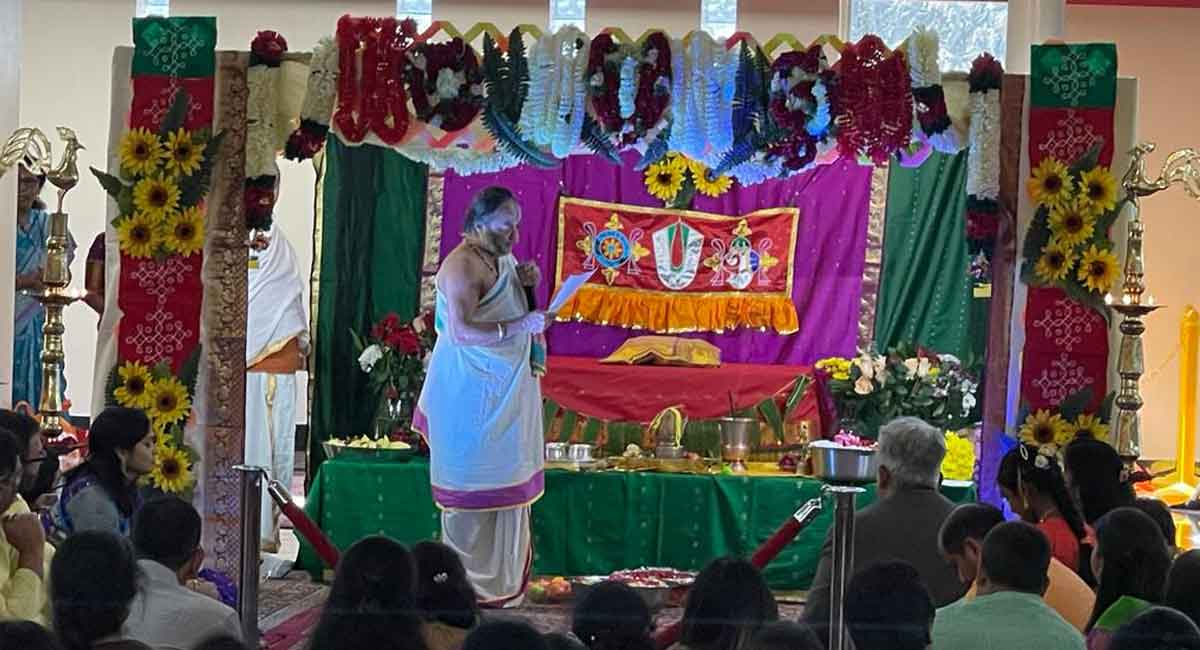 Tarangini, HSGC organise Sri Sitarama Kalyanam in US