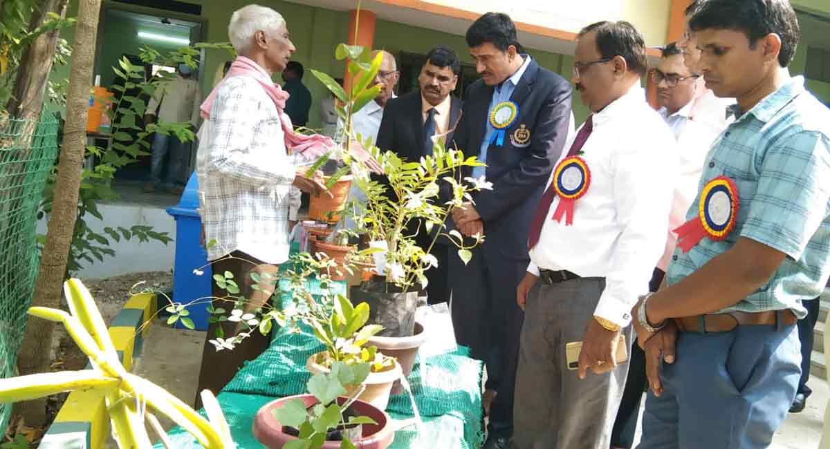 Kothagudem: Medicinal plants exhibition draws good response