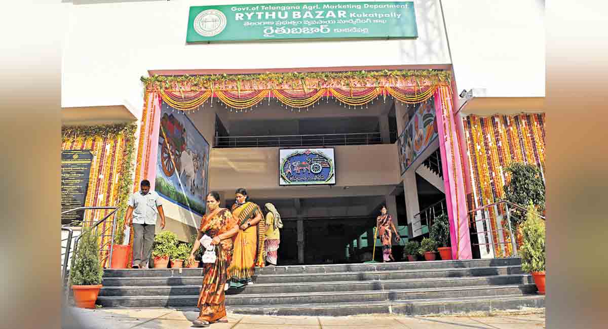 Hyderabad: This swanky Rythu Bazaar, boon for vendors