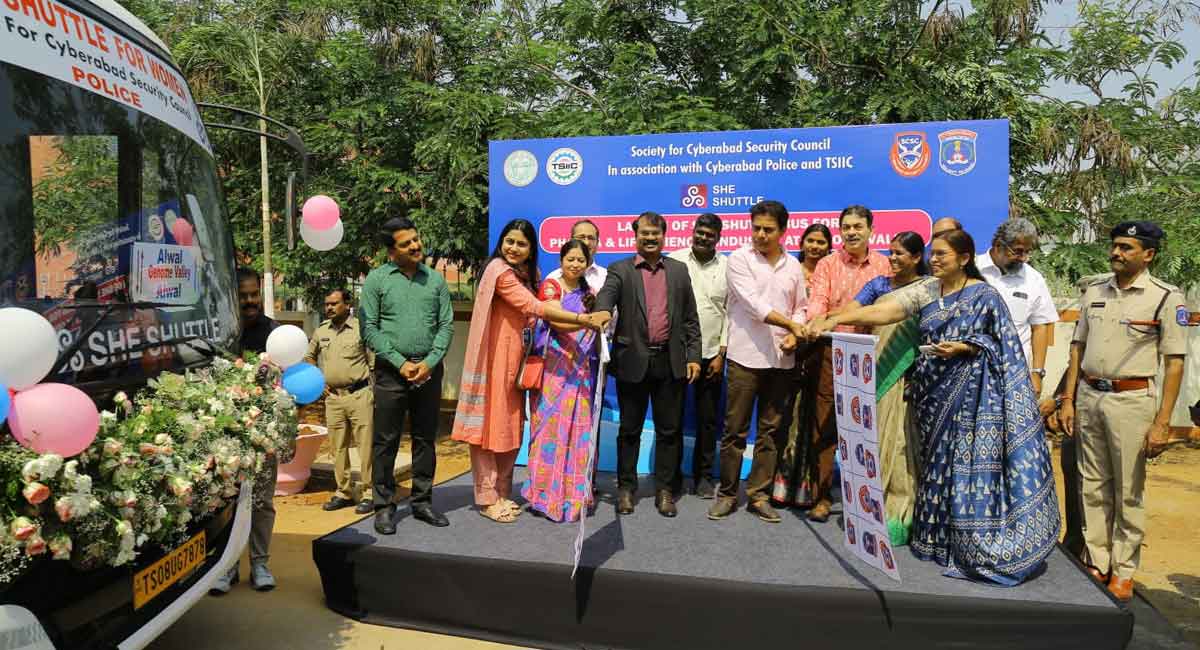 KTR launches third She Shuttle in Genome Valley