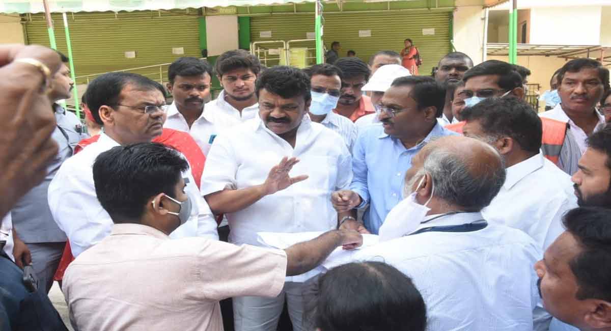 All nala encroachments in Hyderabad to be removed, says Talasani