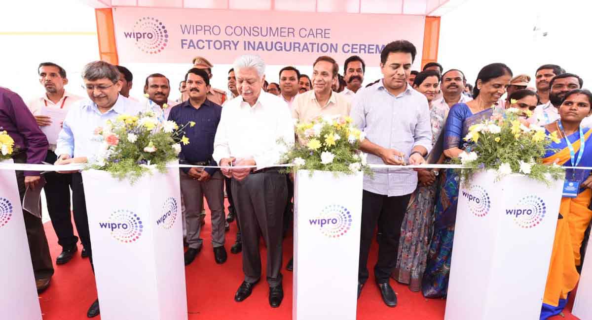 Wipro Consumer Care and Lighting manufacturing unit inaugurated in Telangana