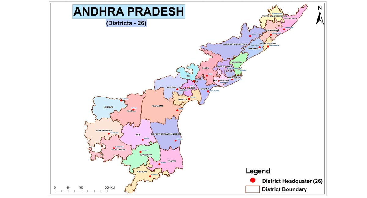 With 13 new districts, Andhra Pradesh gets new map