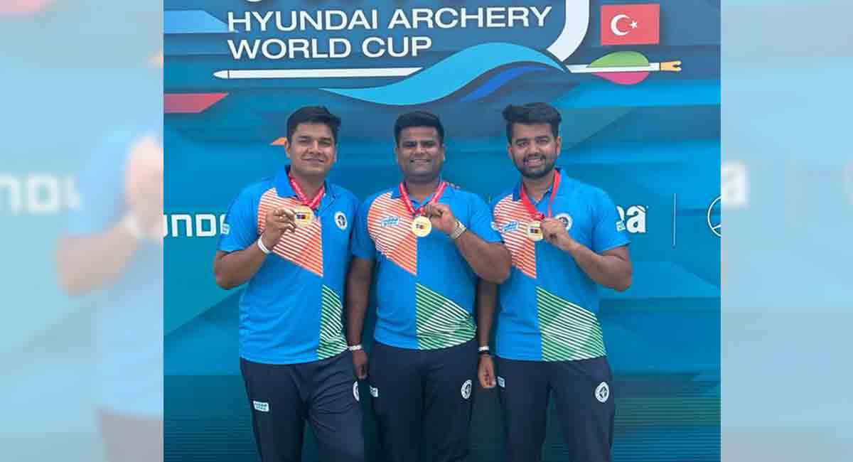 Archery World Cup: Indian men’s team clinches gold