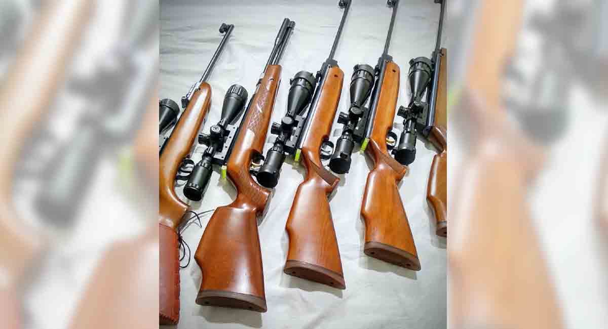 Over 2,200 airguns surrendered in Arunachal Pradesh over appeal to save birds, animals