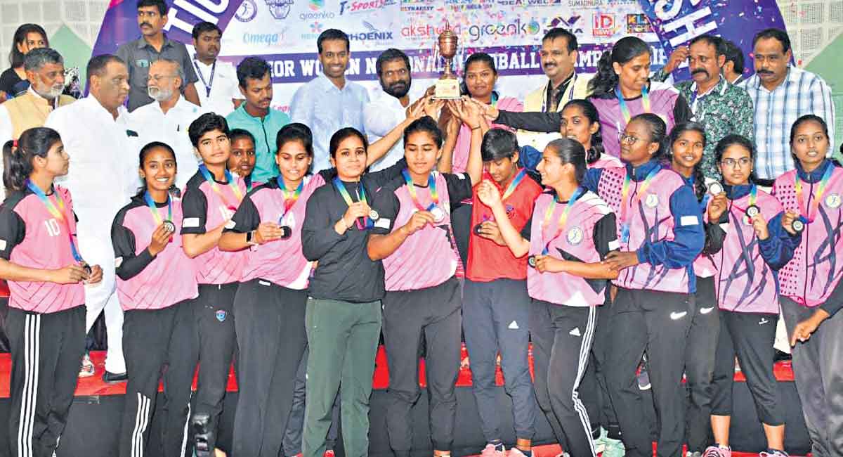 Himachal Pradesh lift handball trophy