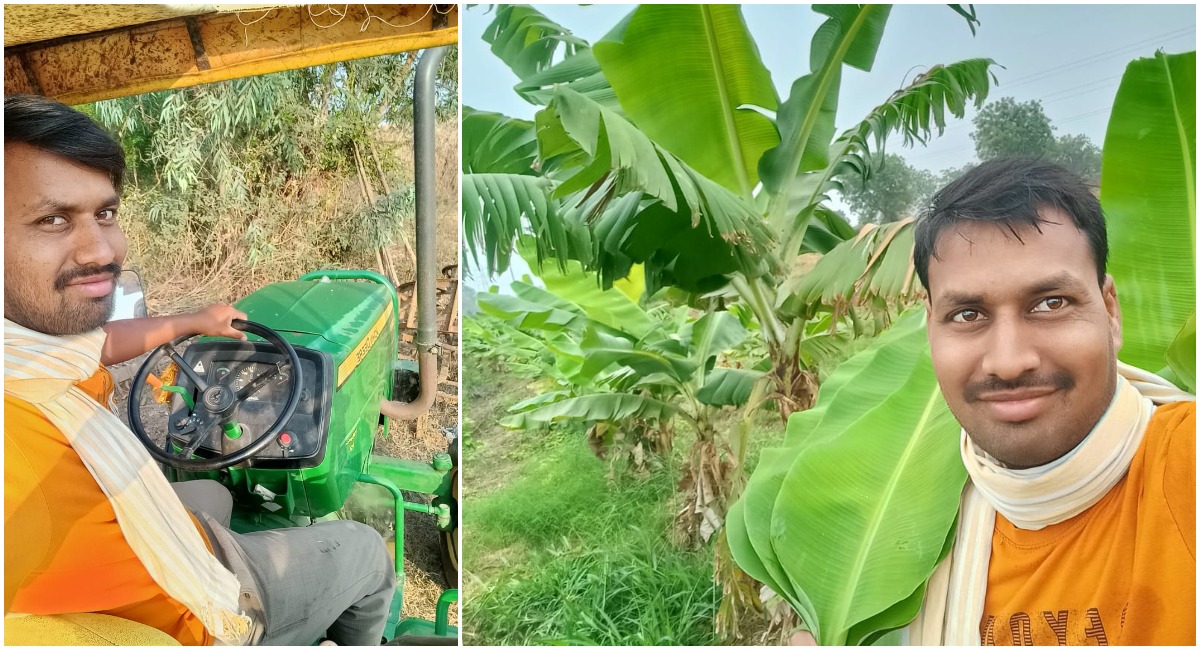 UoH Postgraduate quits corporate job, becomes a model farmer in Siddipet