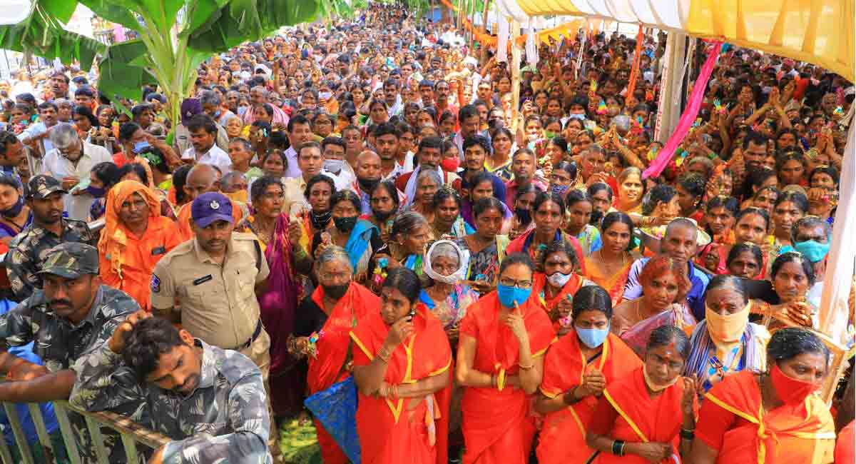 Sri Rama Navami celebrated on grand scale in Vemulawada
