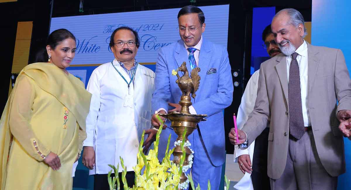 Hyderabad: White coat ceremony held at Apollo Hospitals