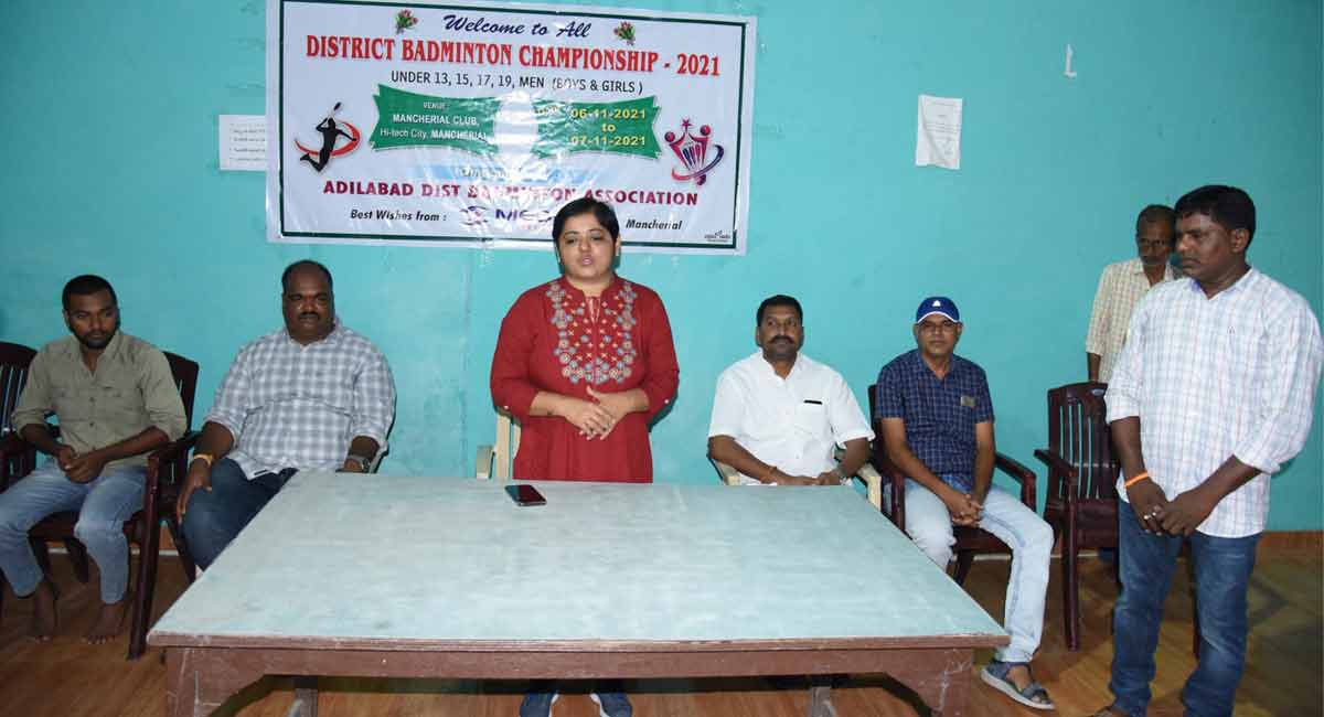 Badminton summer camp inaugurated in Mancherial