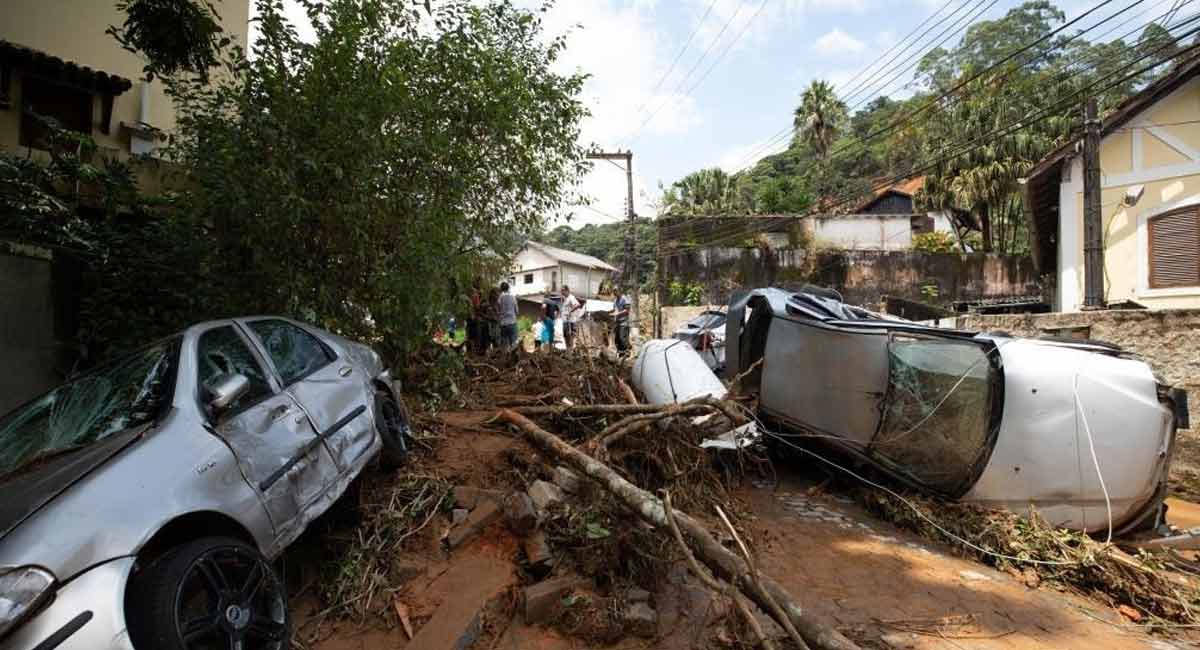 Death toll due to heavy rain in Brazil reaches 56