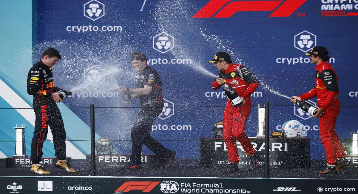 Miami Grand Prix: Max Verstappen cruises to victory