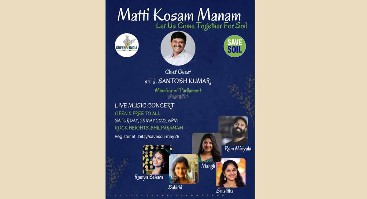 Ram Miriyala, Mangli to mesmerise audience at ‘Matti Kosam Manam’ concert