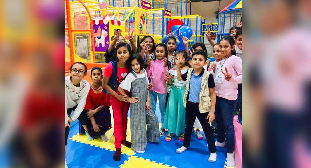 Keep the kids busy at this circus-themed play & party zone at Necklace Road