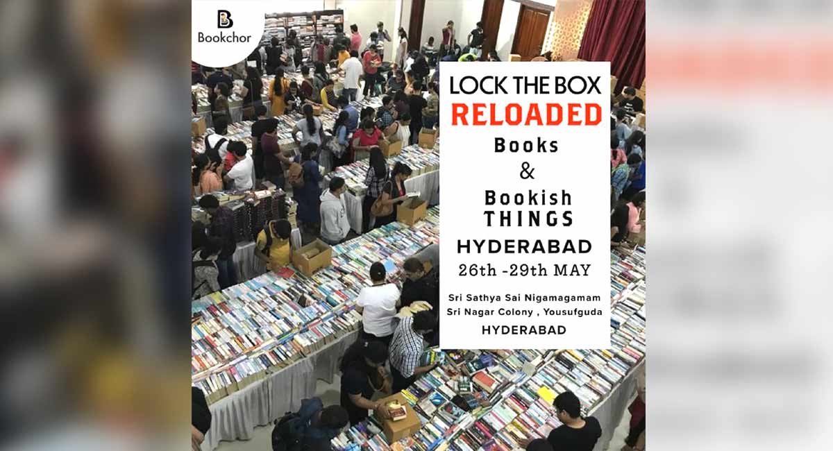 ‘Lock the Box’ book fair from 26 to 29 May in Hyderabad