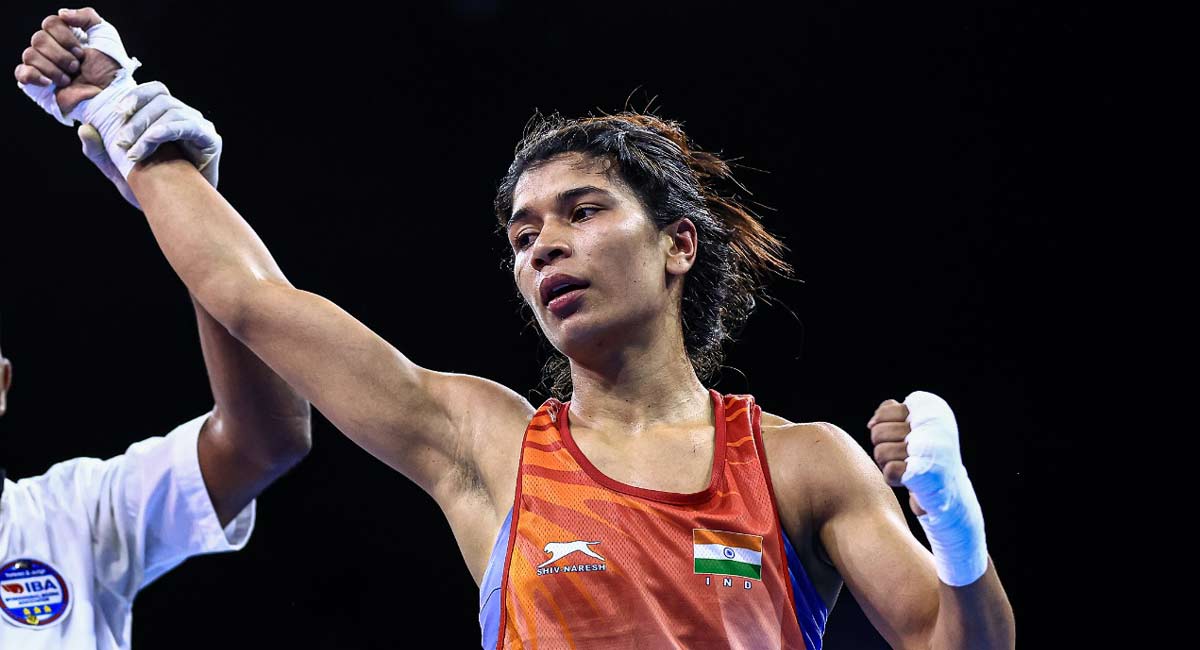 Telangana’s Nikhat enters Women’s World Boxing Championships final