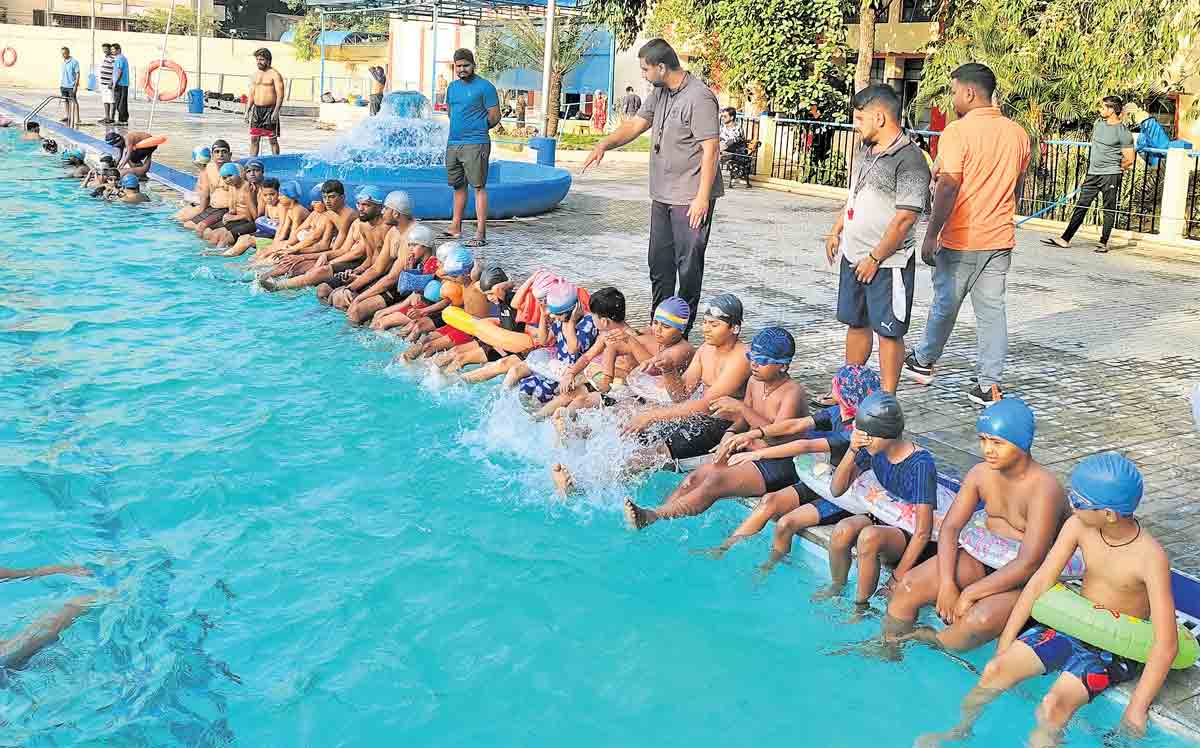 GHMC swimming pools back with a splash
