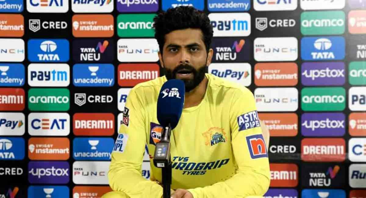 Jadeja ruled out of remainder of IPL, goes home with rib injury