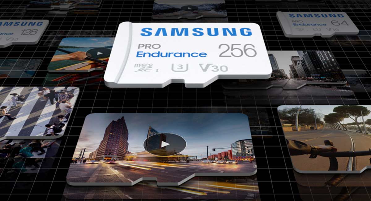 Samsung unveils new microSD card for surveillance, dashboard cameras