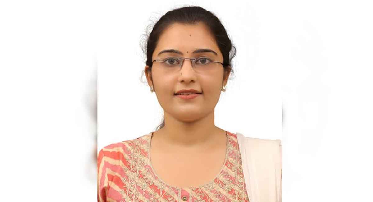 IRS officer Sanjana Simha top ranker from Telangana in Civils