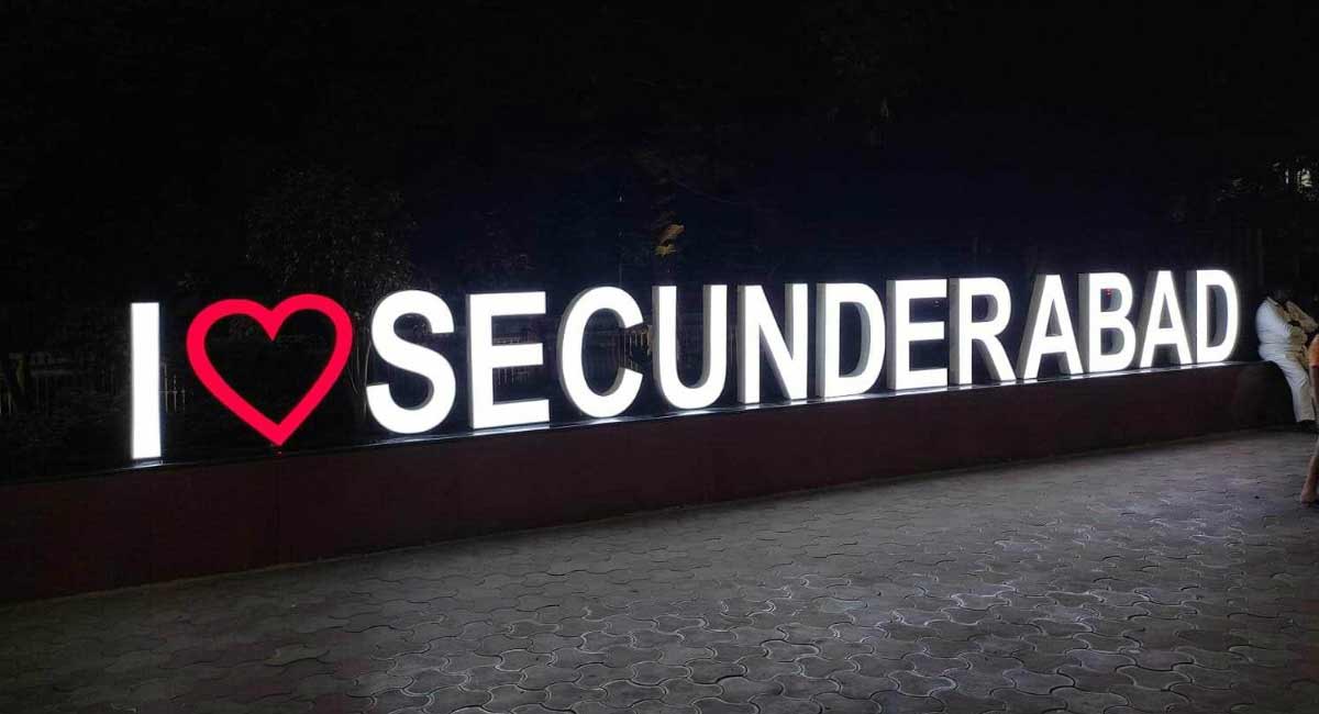 ‘I Love Secunderabad’ selfie point installed at Secunderabad Railway Station