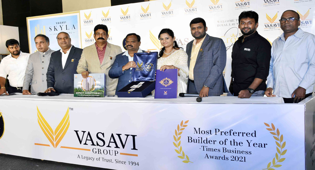 Vasavi Group unveils two prestigious gated communities in Hyderabad