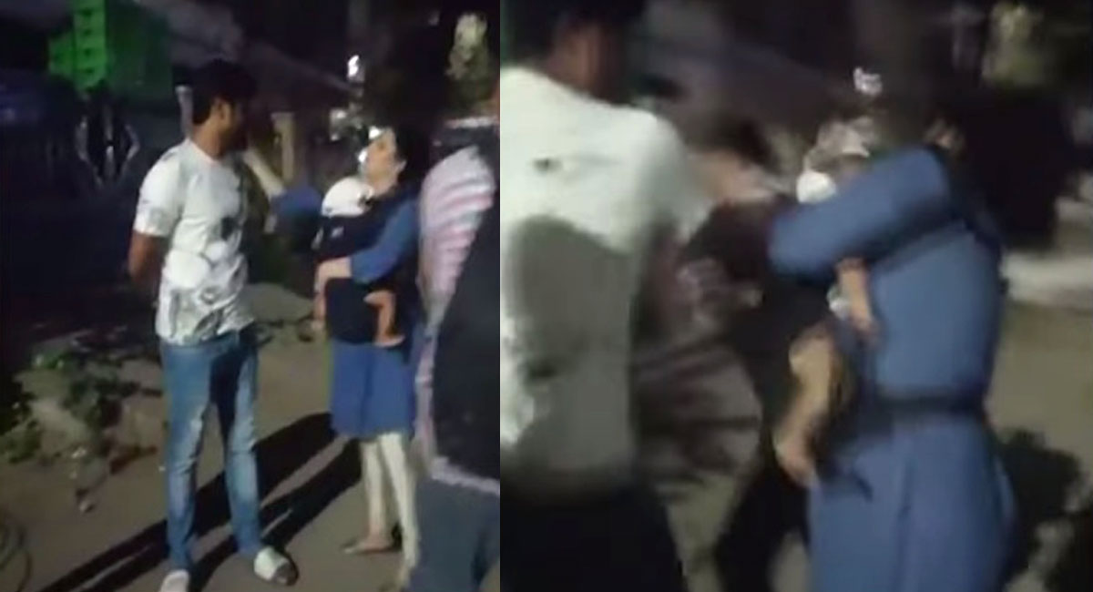 Watch: Actor Karate Kalyani, YouTuber publicly slap each other