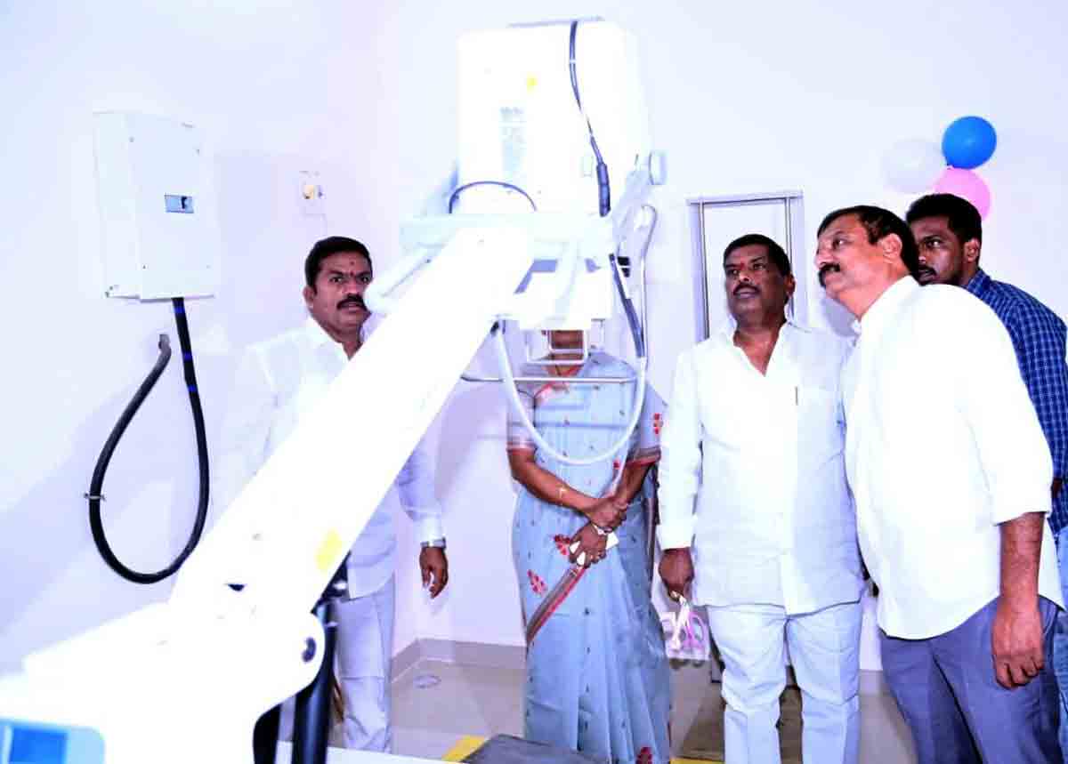 Medak MP inaugurates Diagnostic Hub in Patancheru