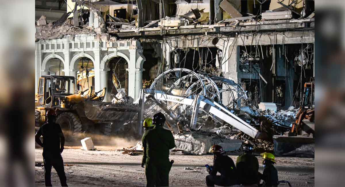 At least 18 killed in Havana hotel explosion