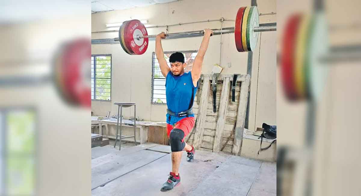Telangana weightlifter hopes to overcome all odds