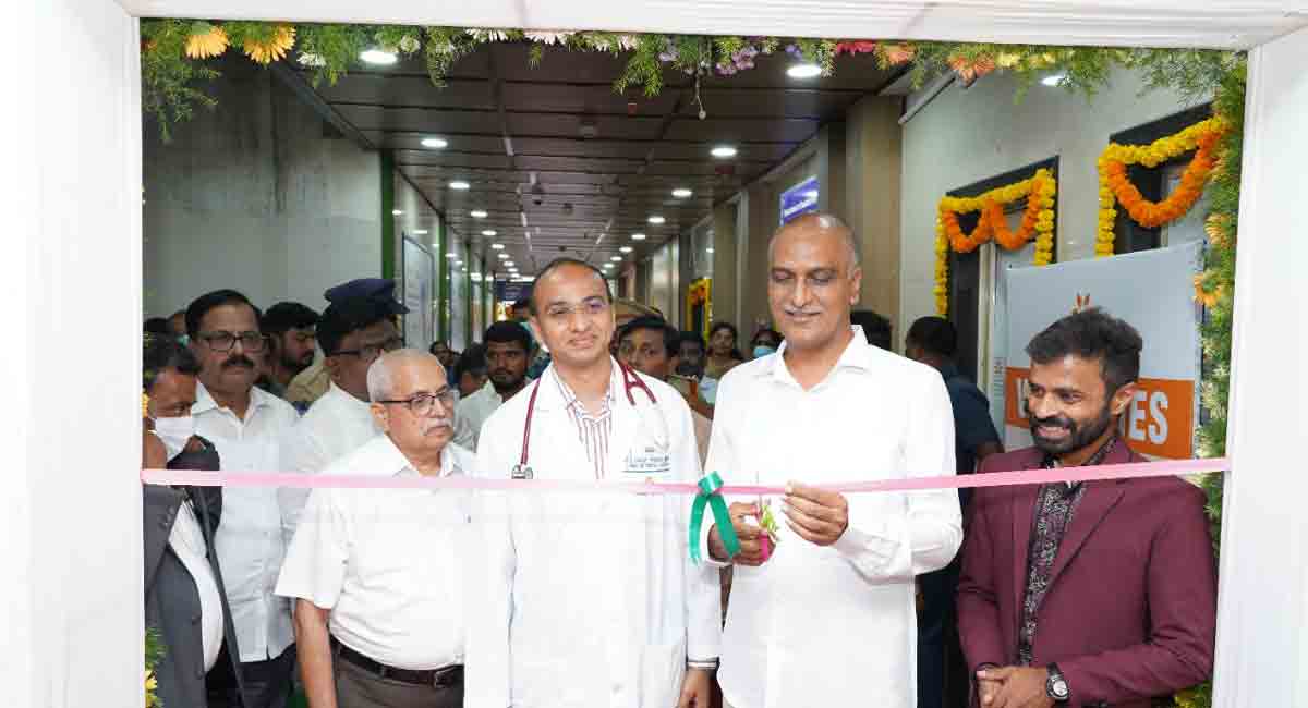 Harish Rao inaugurates AI integrated PET/CT scan at Yashoda Hospital