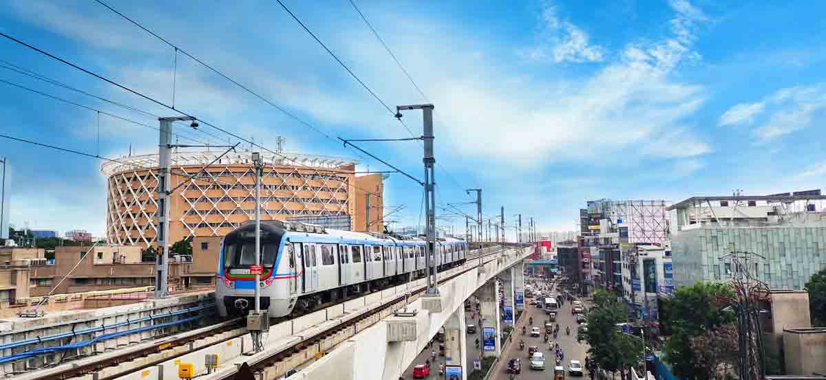 Hyderabad Metro rail suspends operations till further notice
