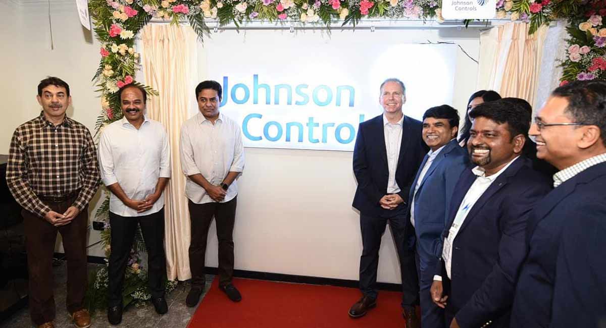 KTR launches Johnson Controls OpenBlue Innovation Centre in Hyderabad