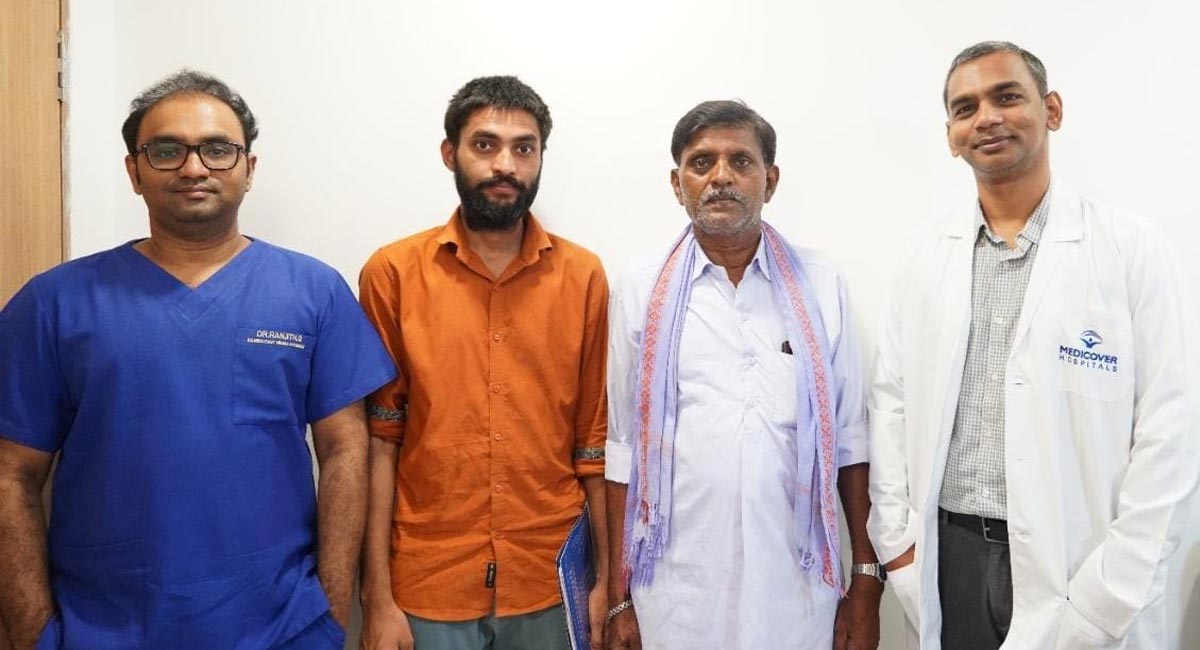 Mahabubnagar farmer recovers after complex brain surgery at Medicover Hospitals