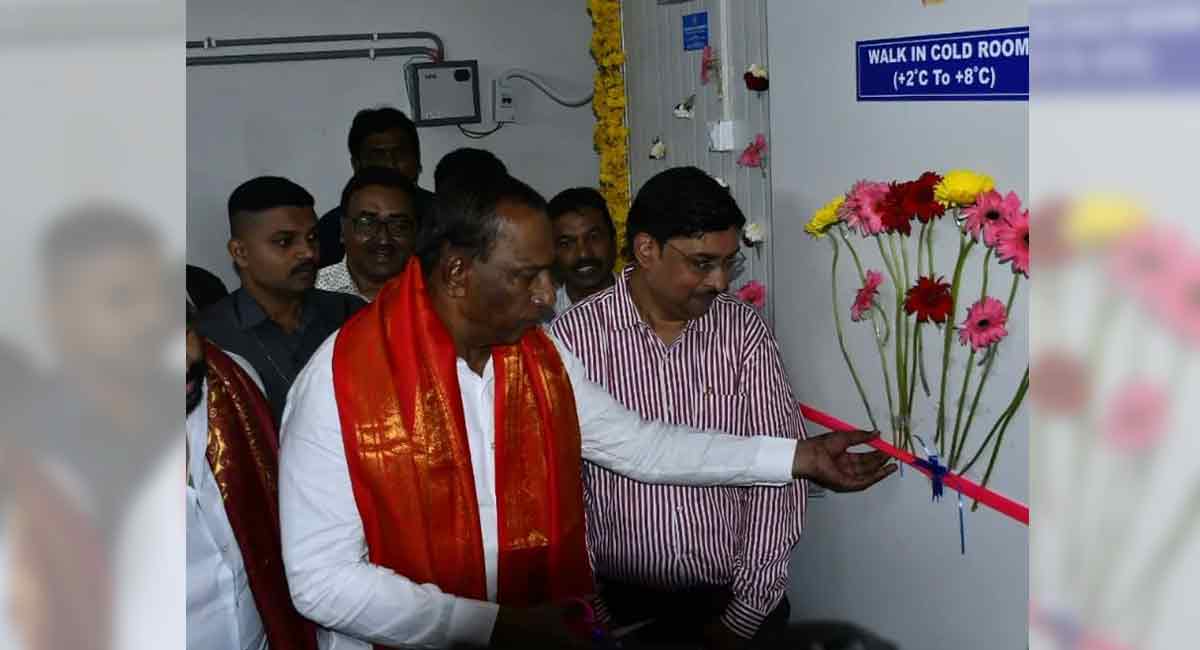 Telangana’s first ‘Walk-in Cold Room’ in ESI Hospitals inaugurated