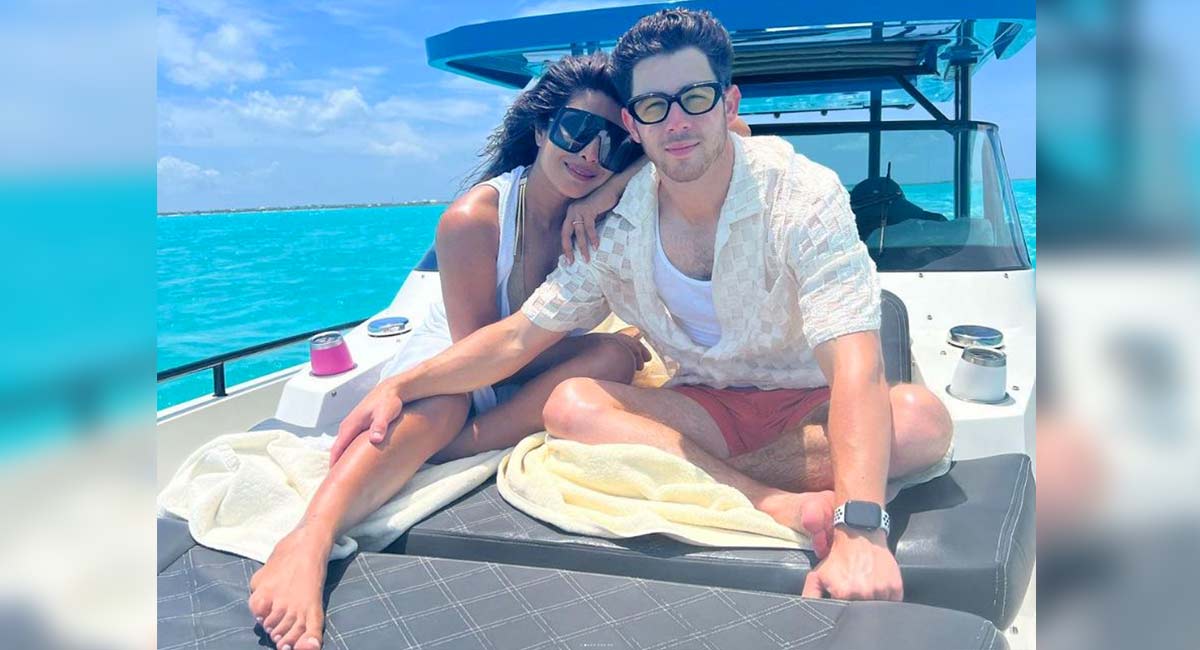 Priyanka Chopra on beach vacay with husband Nick Jonas