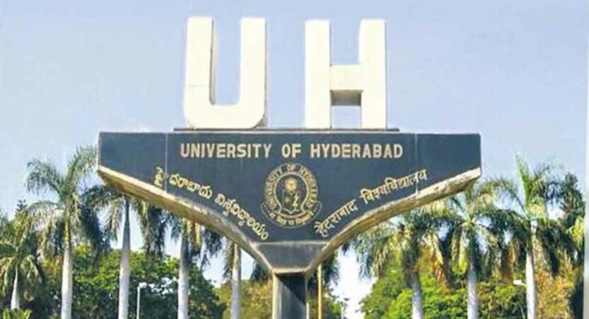 The University of Hyderabad is ranked in the 751-800 range in the QS Global Ranking 2023