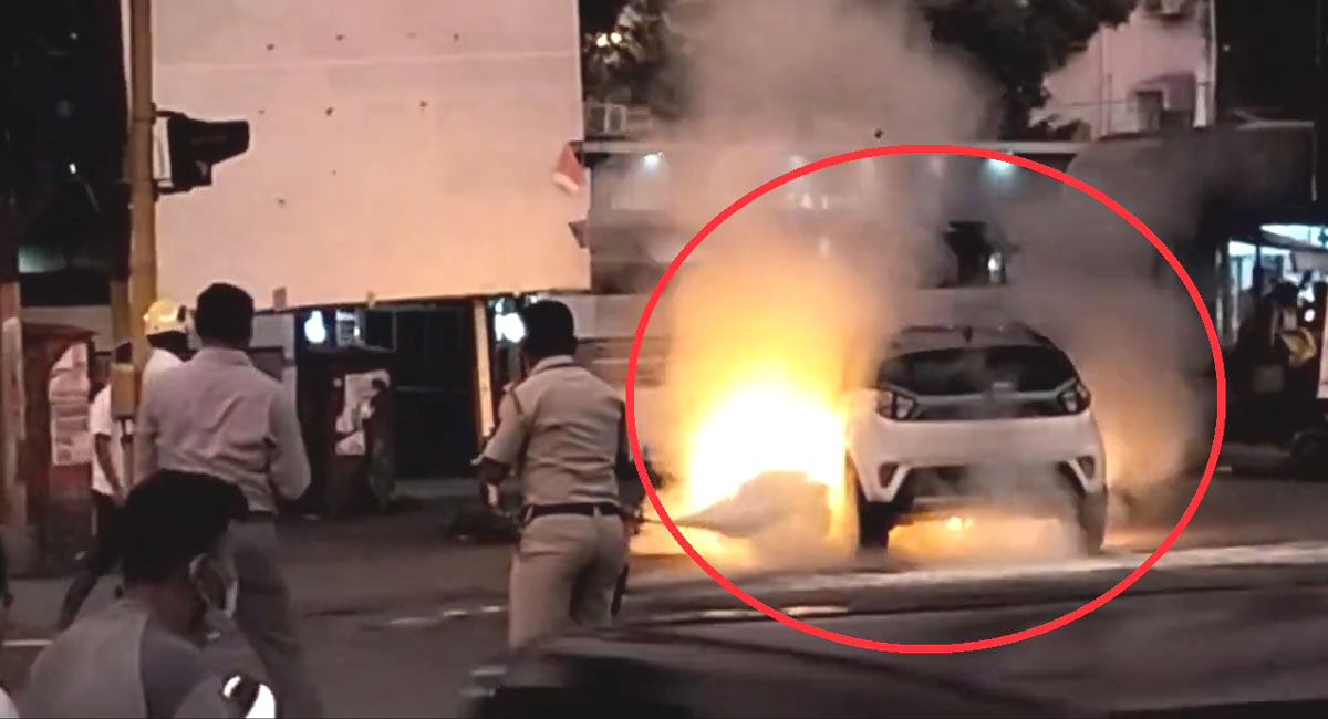 Watch: Now Tata Nexon EV catches fire in Mumbai, probe on