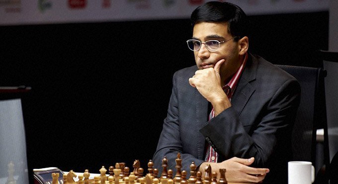 Norway Chess: Anand’s winning run ends, but still in joint lead with Carlsen