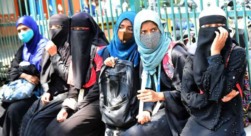 23 girl students suspended in Karnataka for seeking permission to wear Hijab inside classrooms